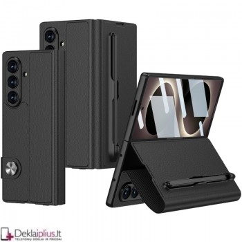 Odinis atverčiamas dėklas - juodas (Samsung Galaxy Z Fold 8 Ultra)
